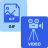 Animated GIF to Video Converter Icon