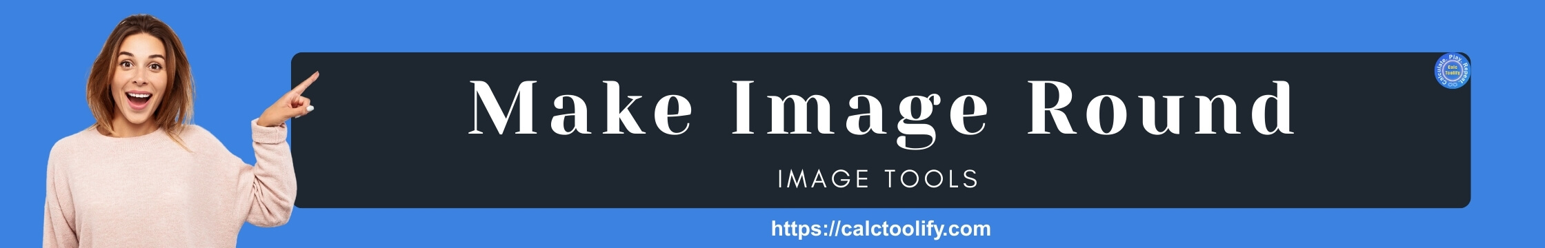 Make Image Round – easily crop an image into a circle