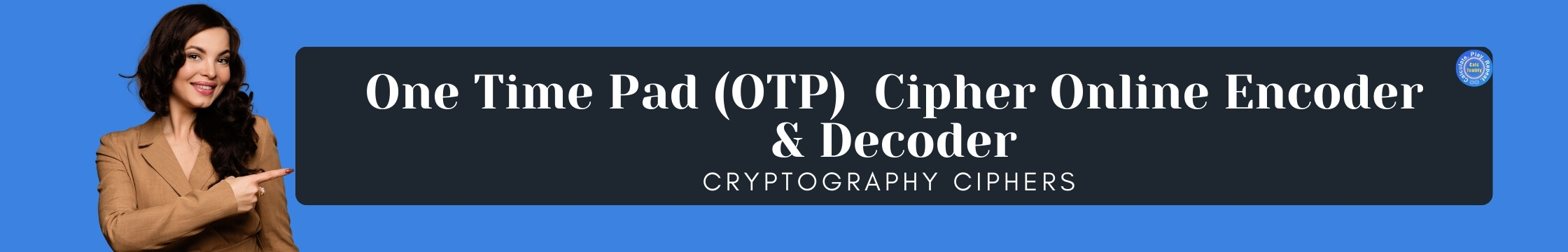 One-Time Pad (Vernam Cipher) Encoder & Decoder Online