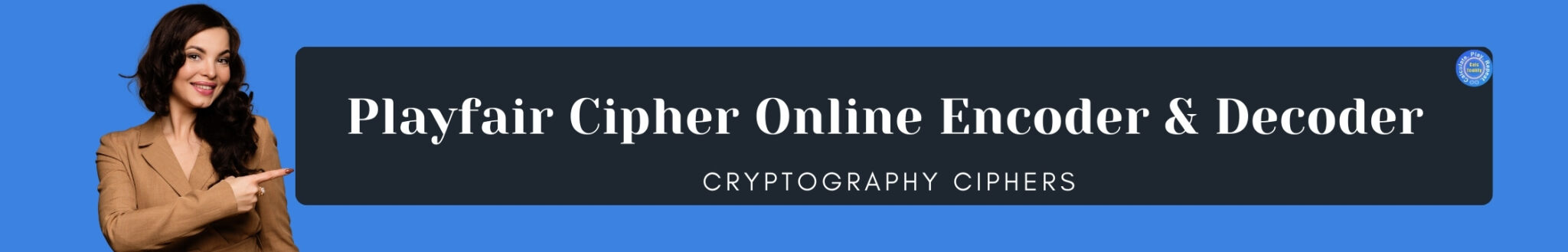 Playfair Cipher Online Encoder & Decoder