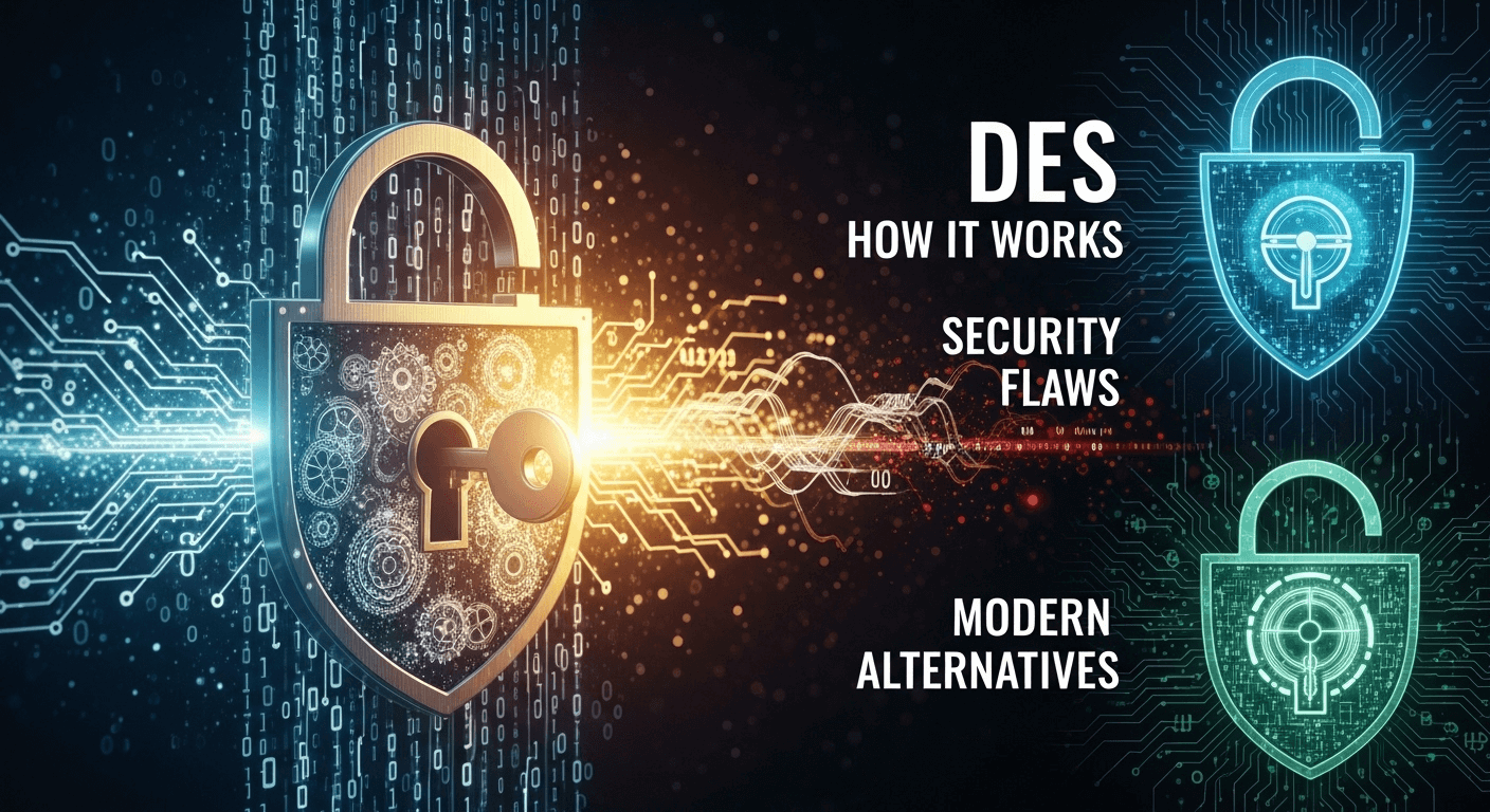 Data Encryption Standard (DES): How It Works, Security Weakness & Modern Alternatives